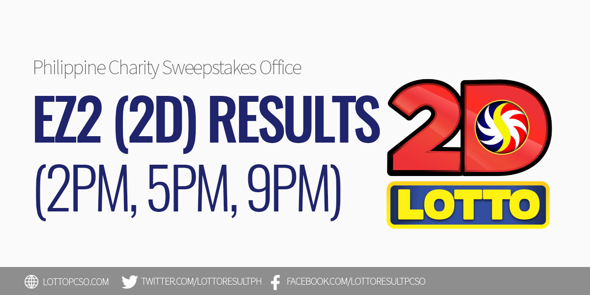 lotto ez2 result today 9pm