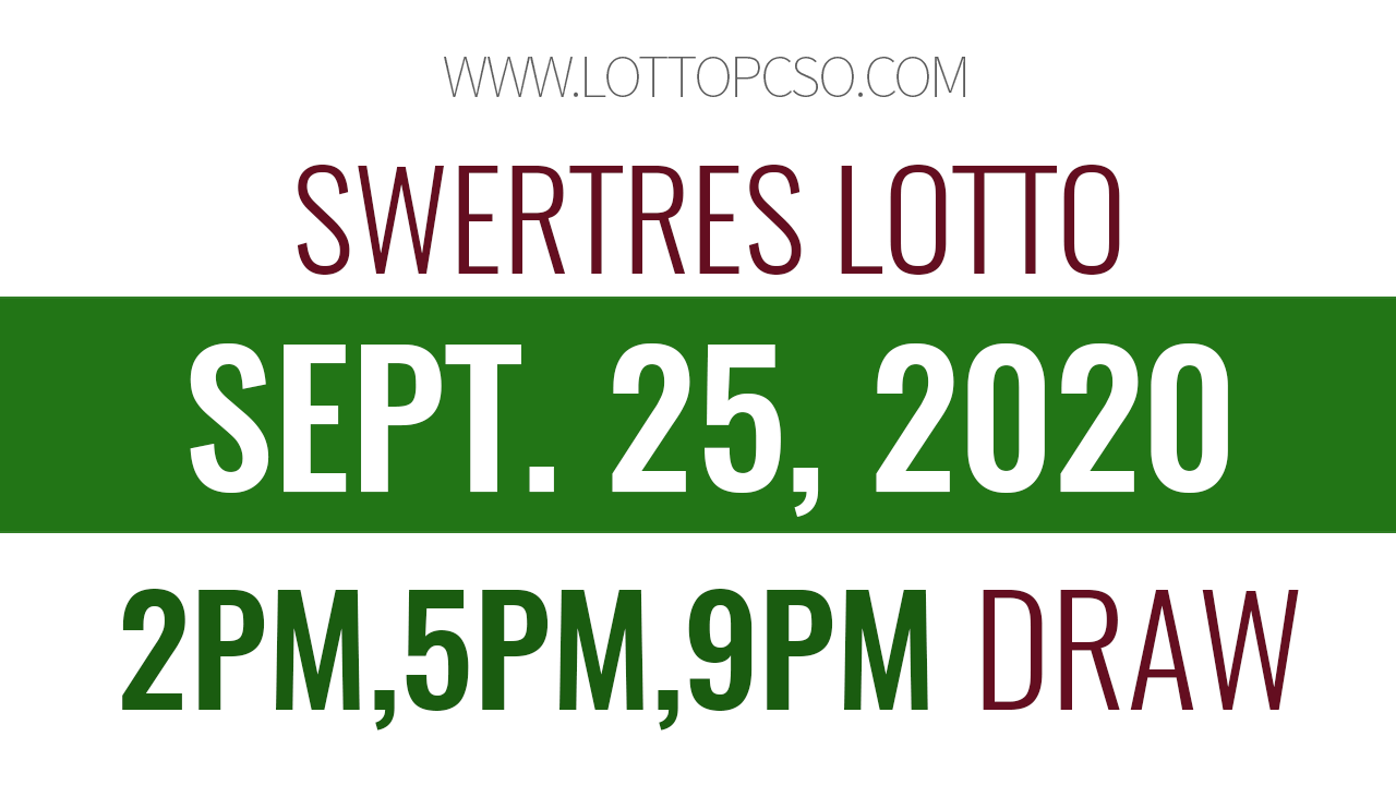 lotto swertres result today 9pm draw
