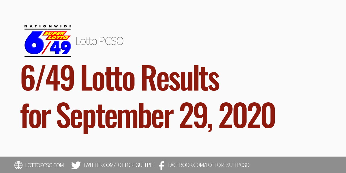 result 649 lotto