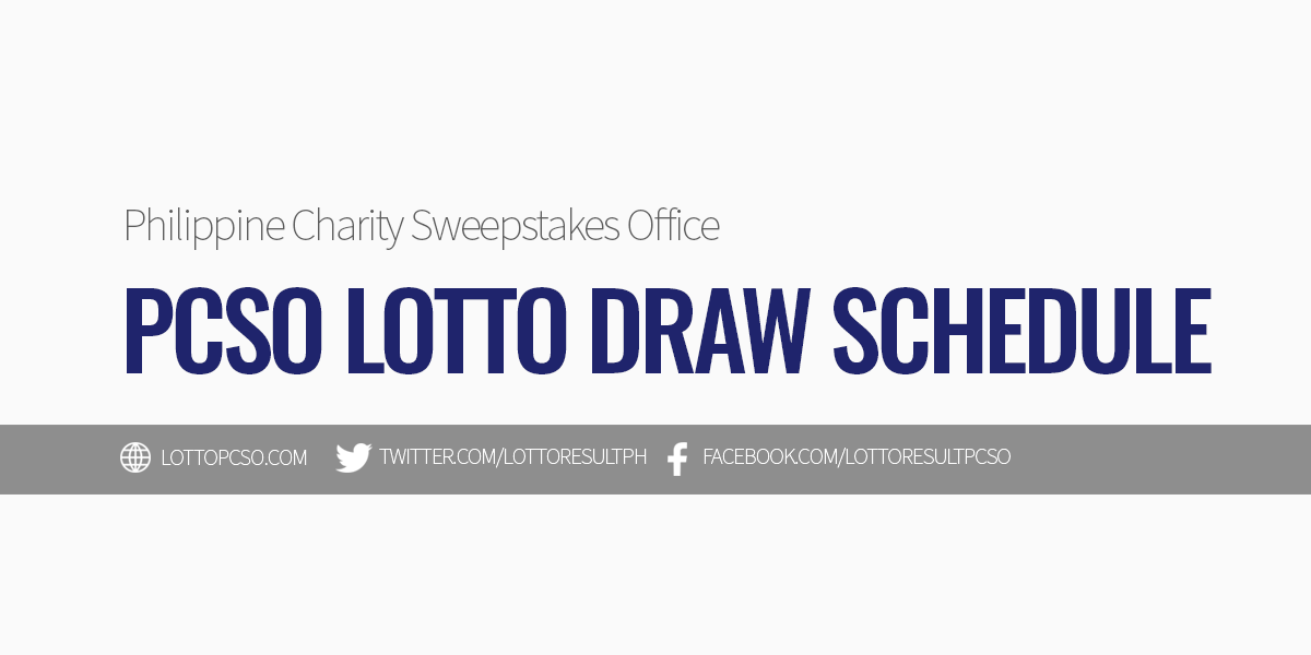 pcso-lotto-draw-schedule-philippine-charity-sweepstakes-office